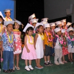 ハワイのプリスクール(幼稚園)で卒園式