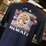 ハワイ州50周年記念プリントＴシャツ